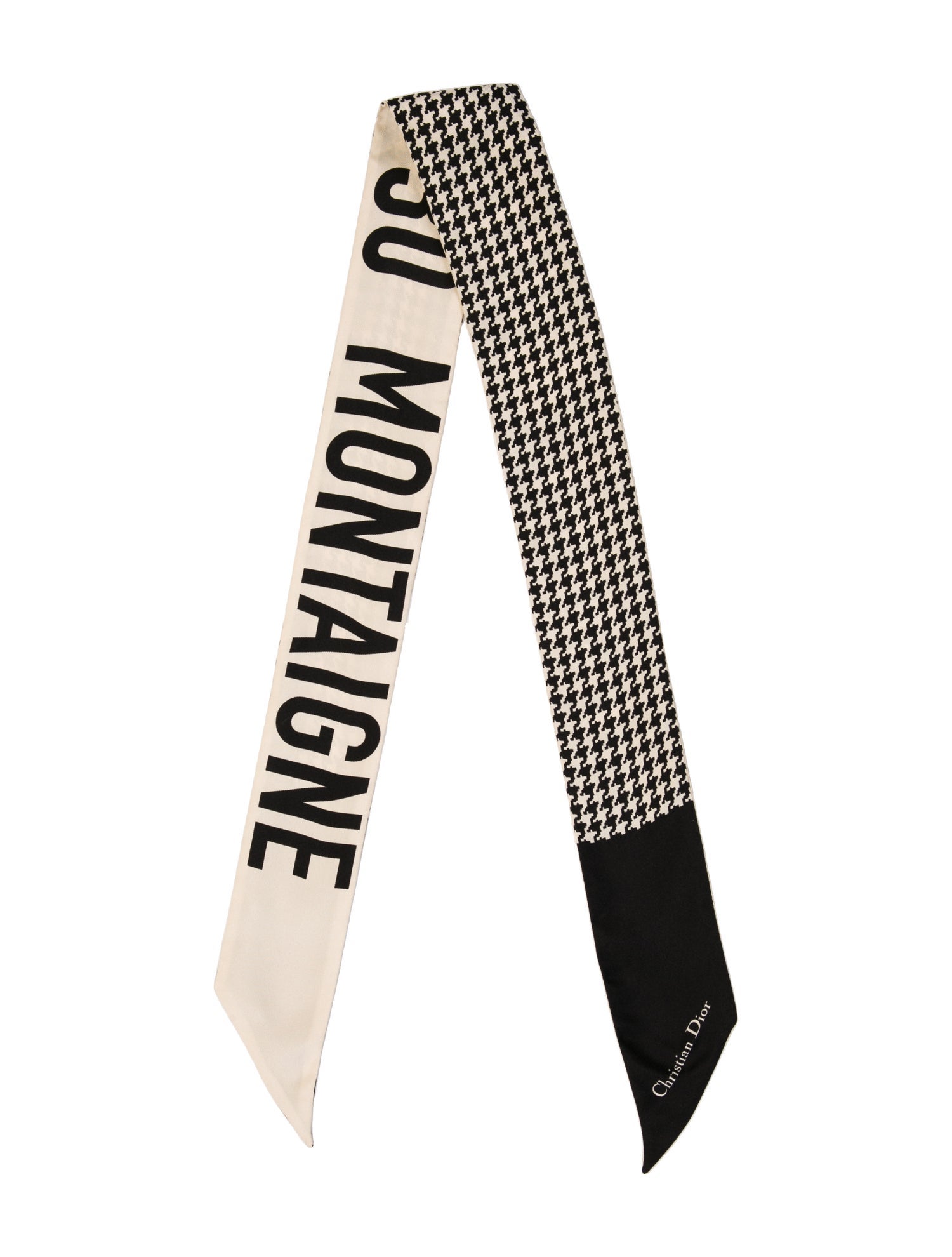 Christian Dior 30 Montaigne Mitzah Silk Bandeau