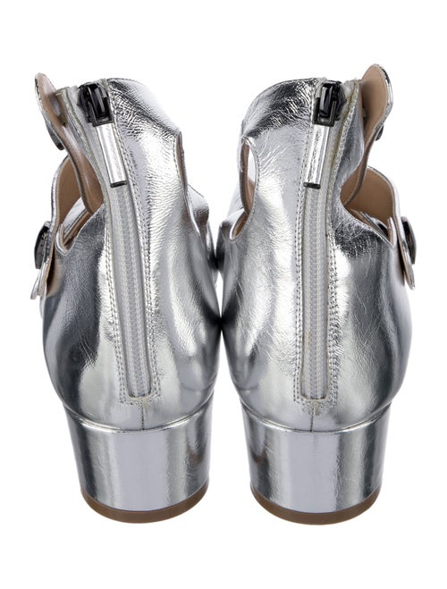 Christian Dior Mary Jane Low Heel Leather Pumps