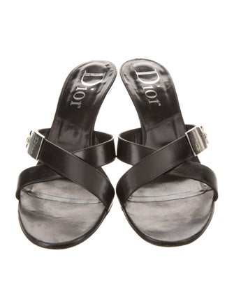 Christian Dior Leather Slides