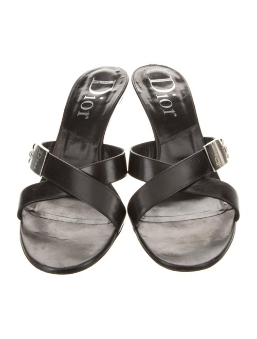 Christian Dior Leather Slides
