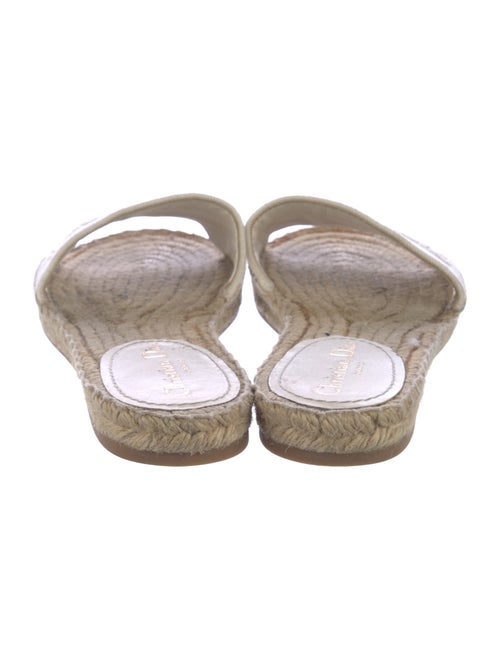 Christian Dior Raffia Espadrilles