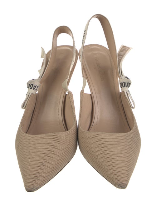 Christian Dior Printed Slingback Pumps
