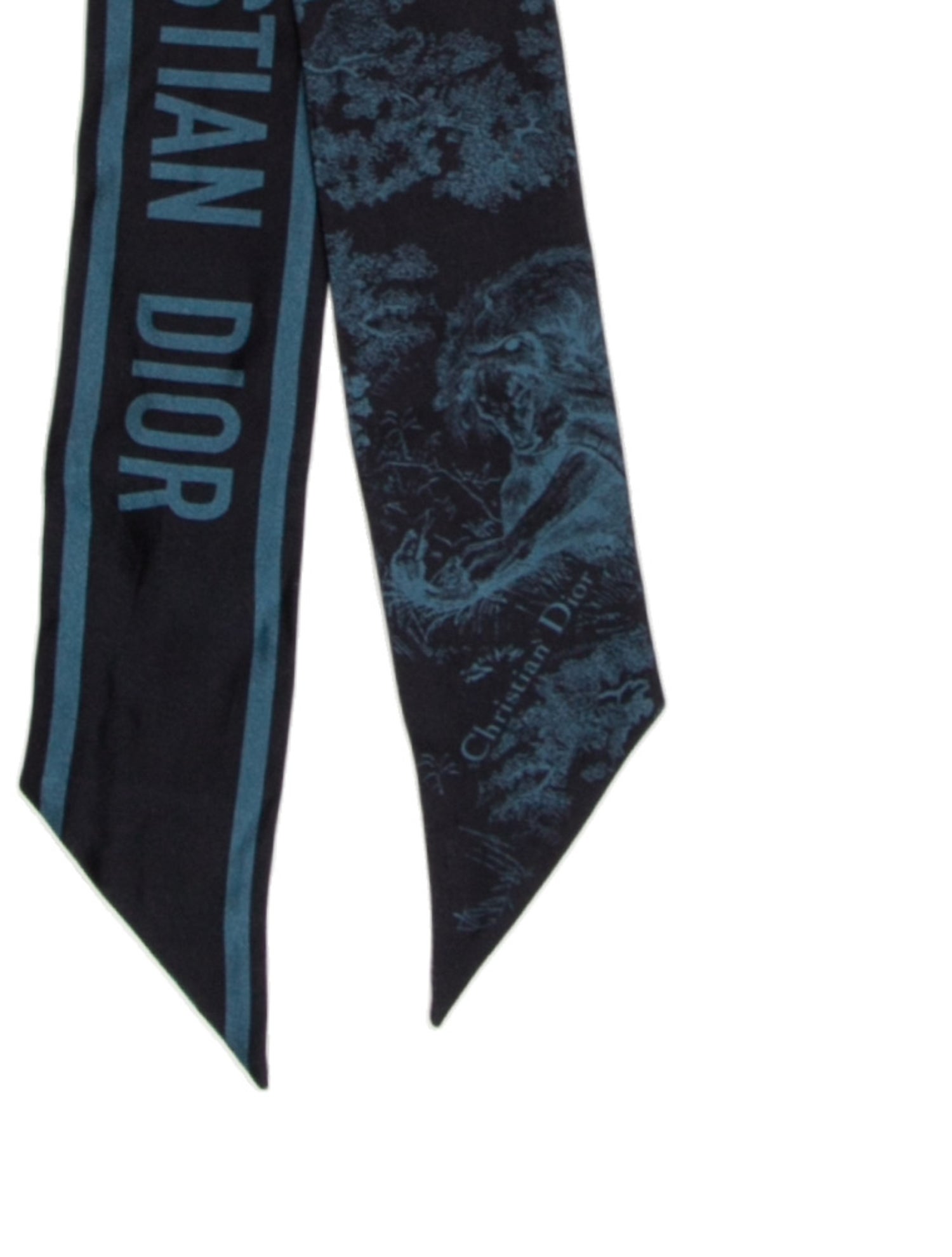 Christian Dior Silk Printed Scarf