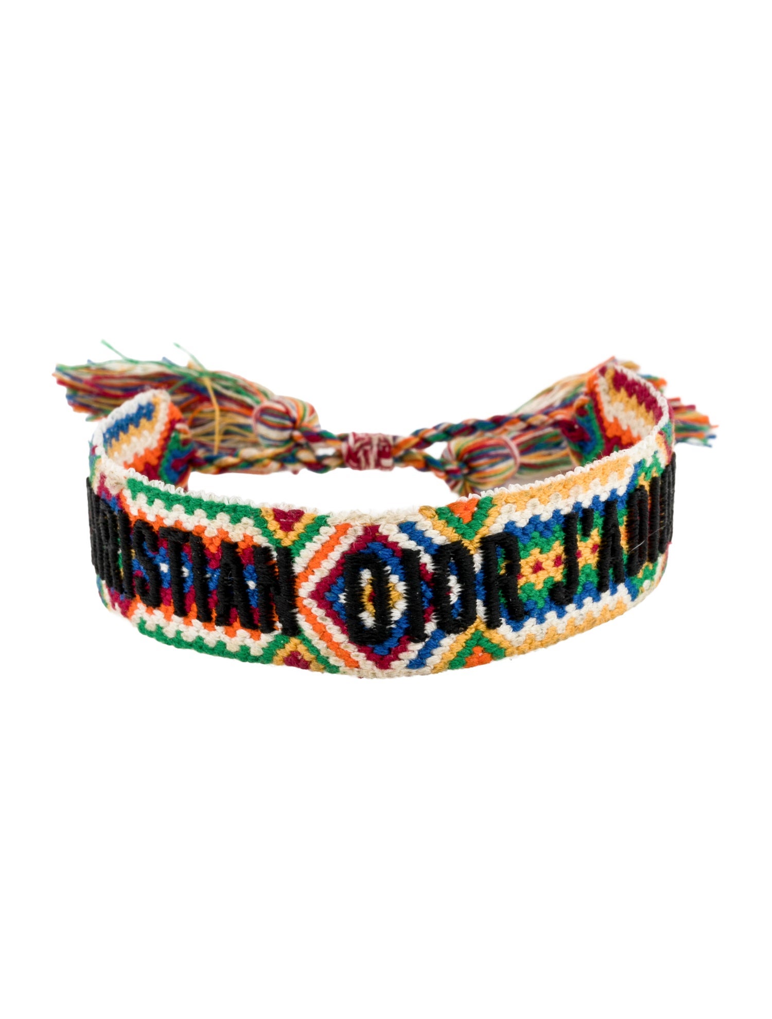 Christian Dior J'adior Woven Friendship Wrap Bracelet