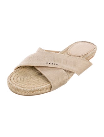 Christian Dior Canvas Espadrilles
