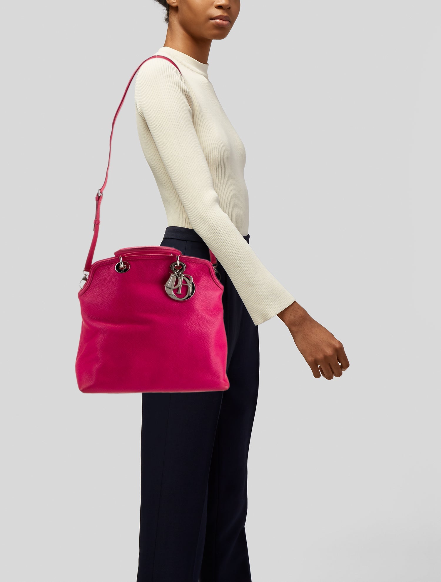 Christian Dior Leather Granville Large