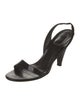 Christian Dior Patent Leather Slingback Sandals