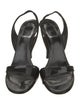 Christian Dior Patent Leather Slingback Sandals