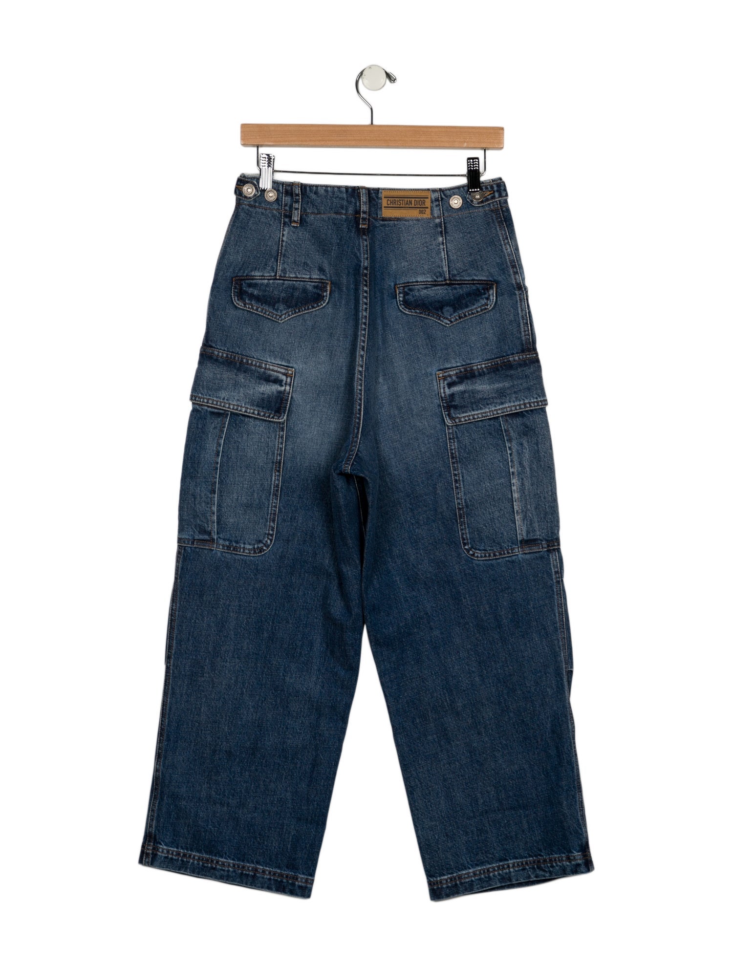 Christian Dior High-Rise Wide Leg Jeans