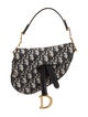 Christian Dior Canvas Saddle Mini