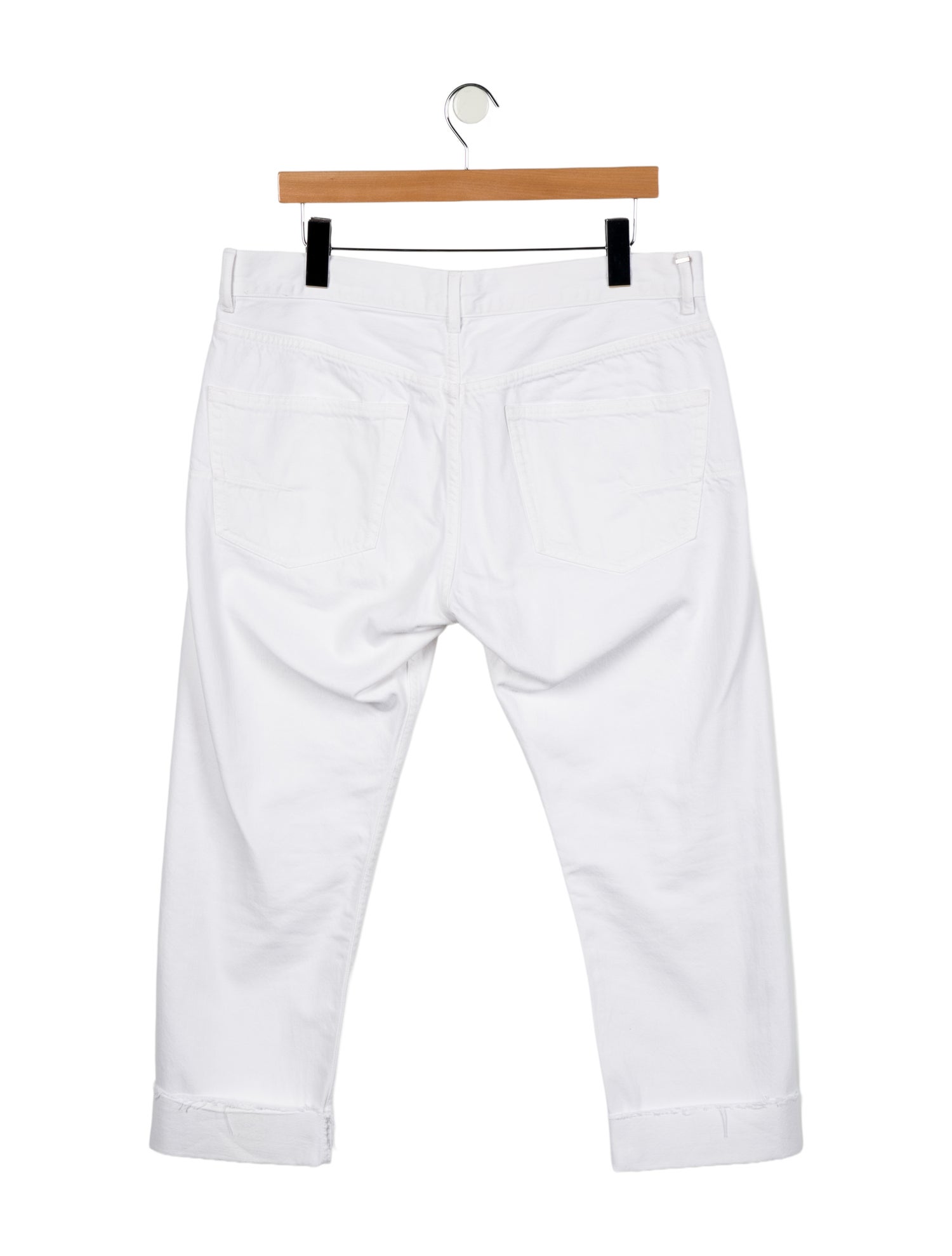 Christian Dior Mid-Rise Straight Leg Jeans