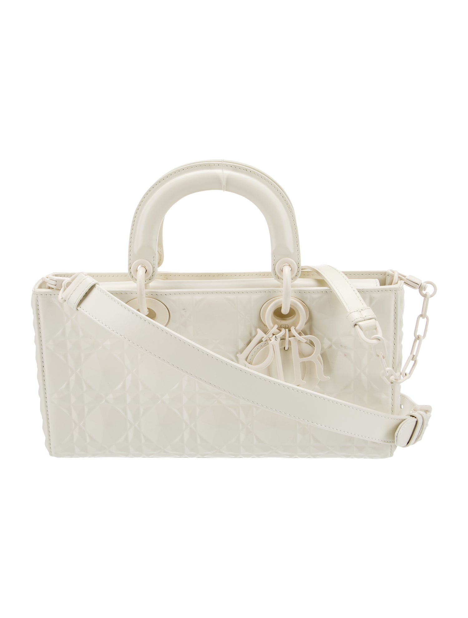 Christian Dior Samourai 1947 Woven Frame Bag - Purple Handle