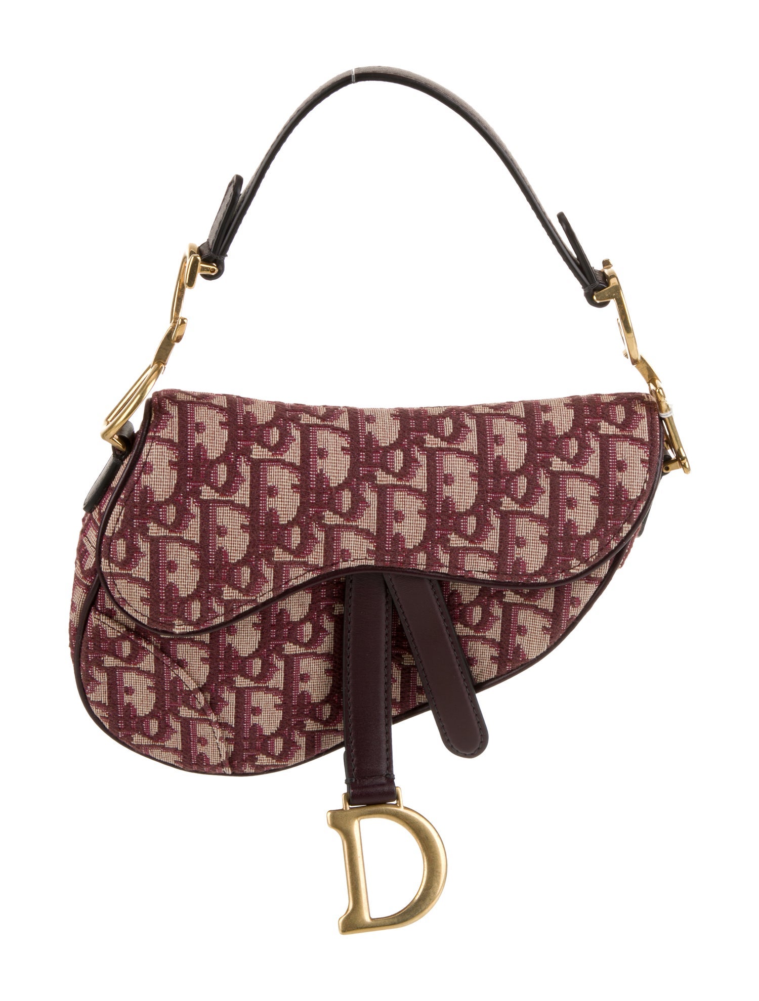 Christian Dior Oblique Jacquard Saddle