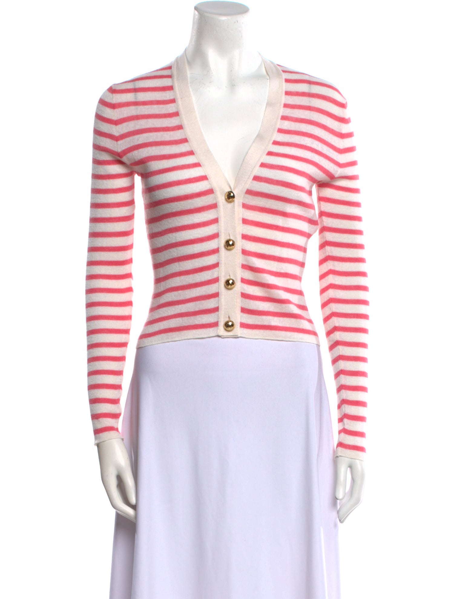 Christian Dior Linen Striped Sweater