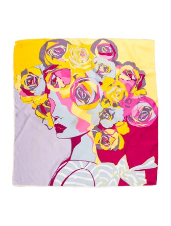 Christian Dior Silk Printed Scarf
