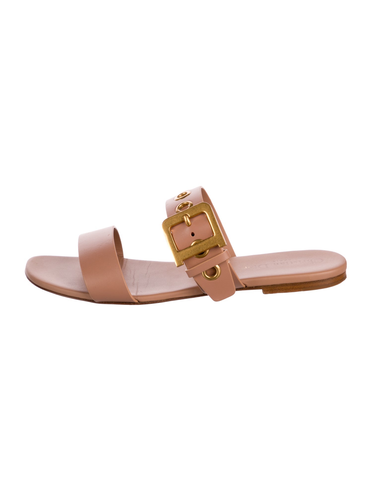 Christian Dior Leather Slides