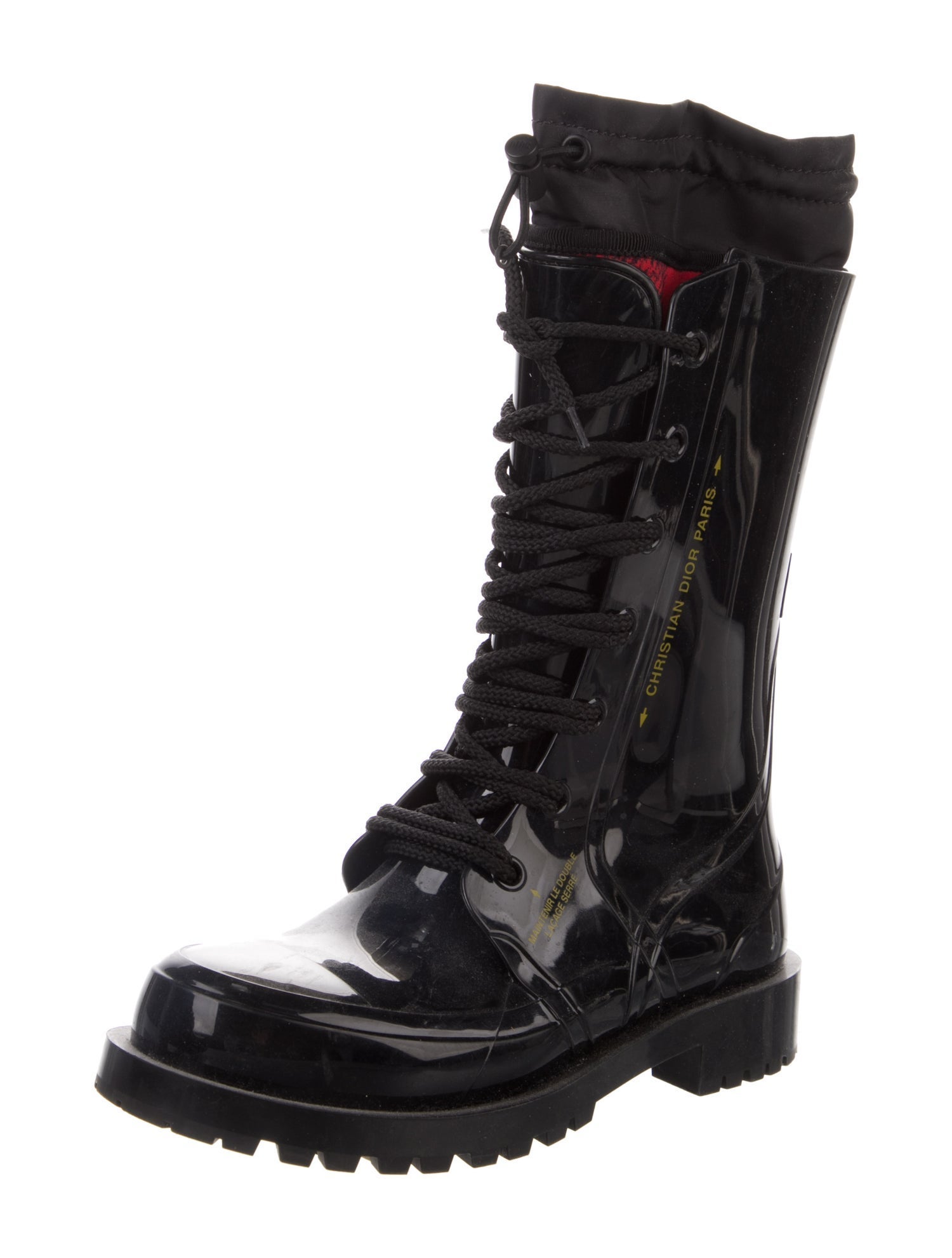 Christian Dior Rubber Rain Boots