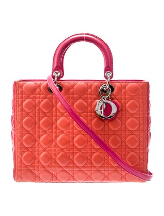 Christian Dior Cannage Lady Dior Large