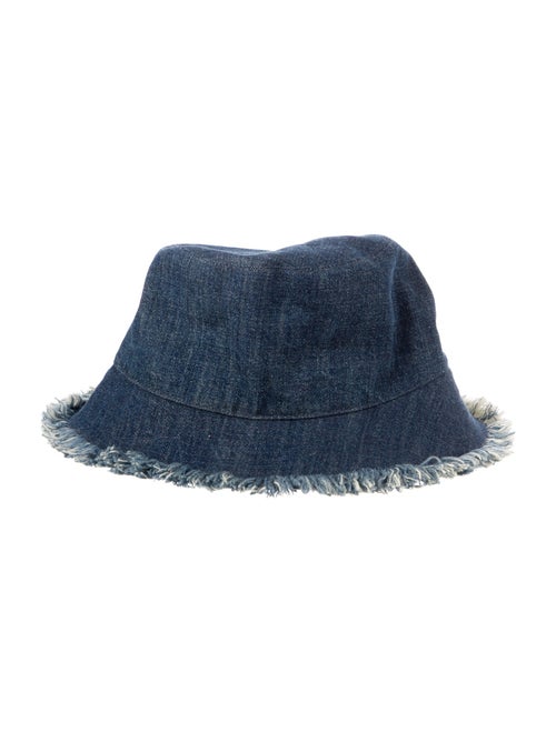 Christian Dior Logo Fringe Bucket Hat