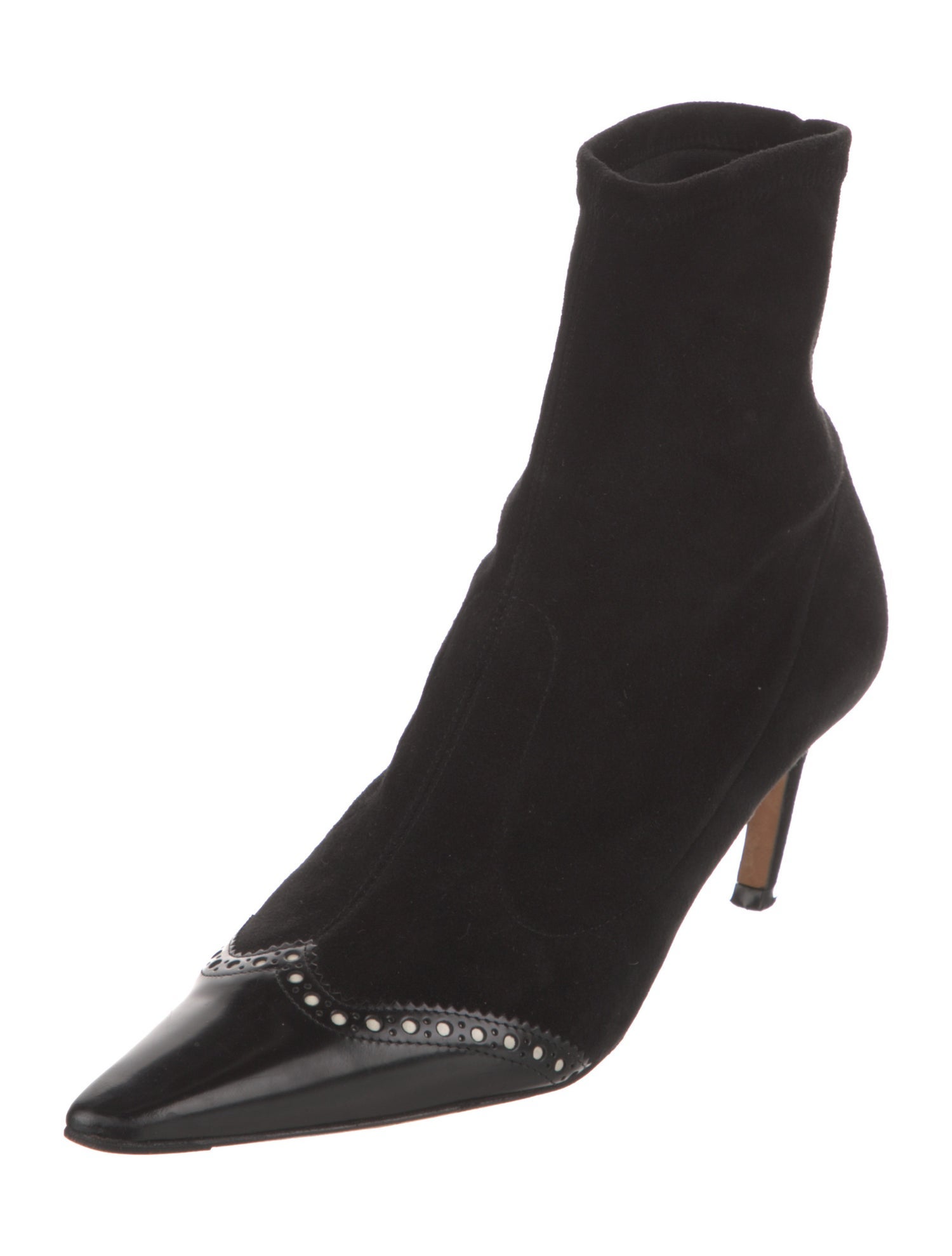 Christian Dior Suede Sock Boots