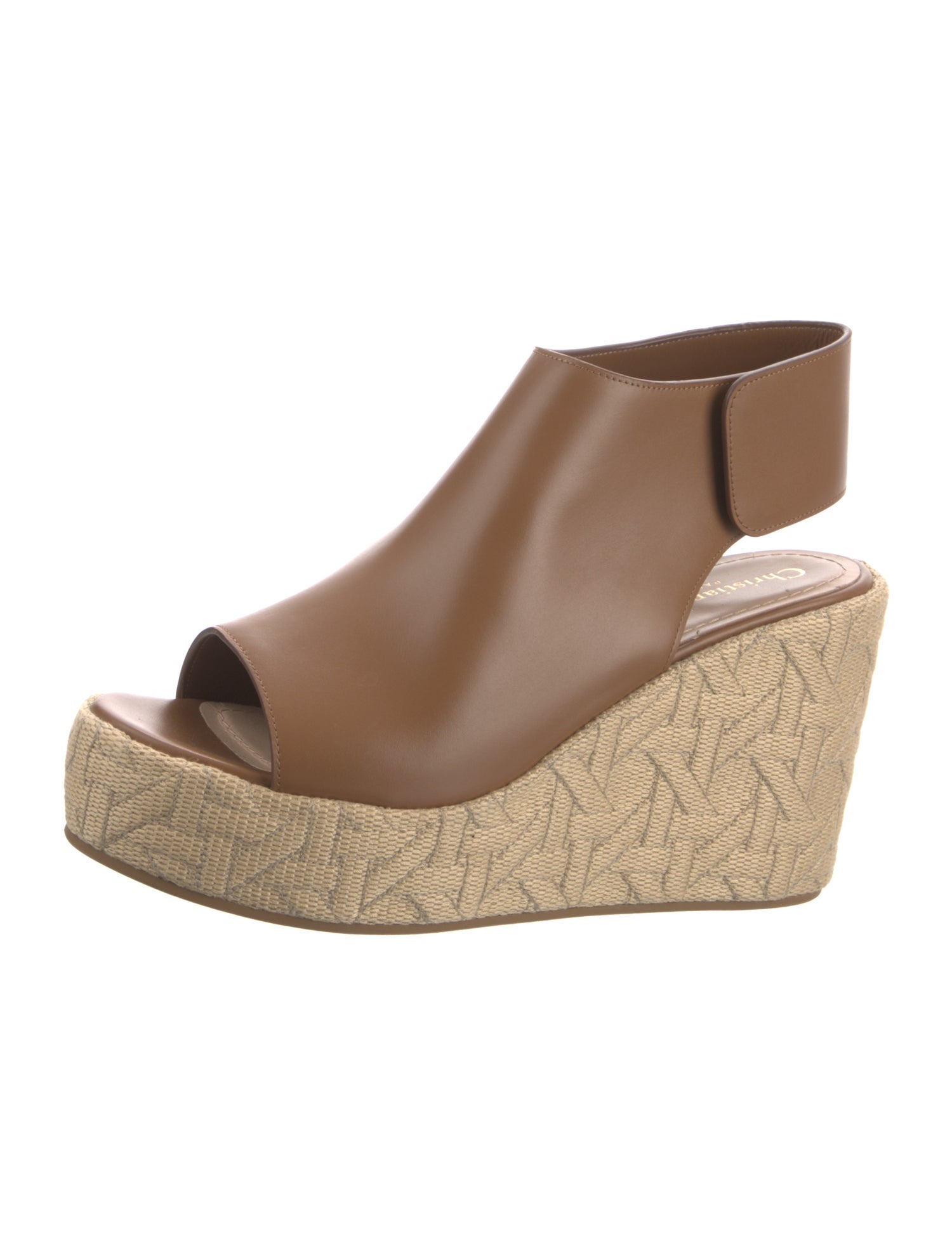 Christian Dior 'Attitude' Leather Espadrilles