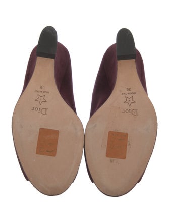 Christian Dior Suede Mules