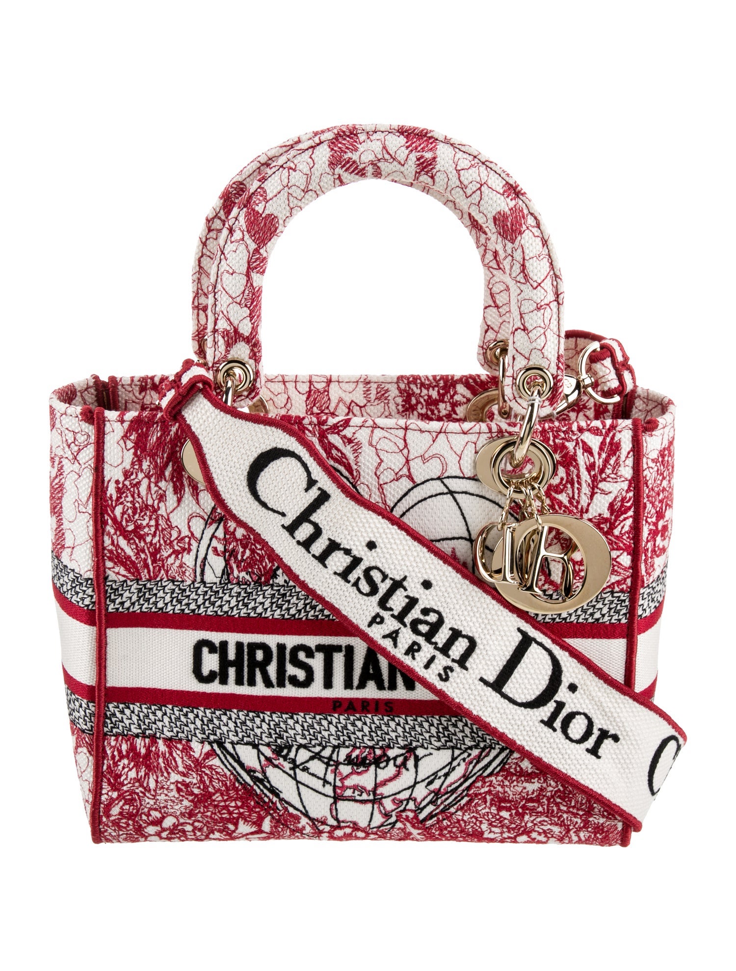 Christian Dior Canvas D-Lite Medium