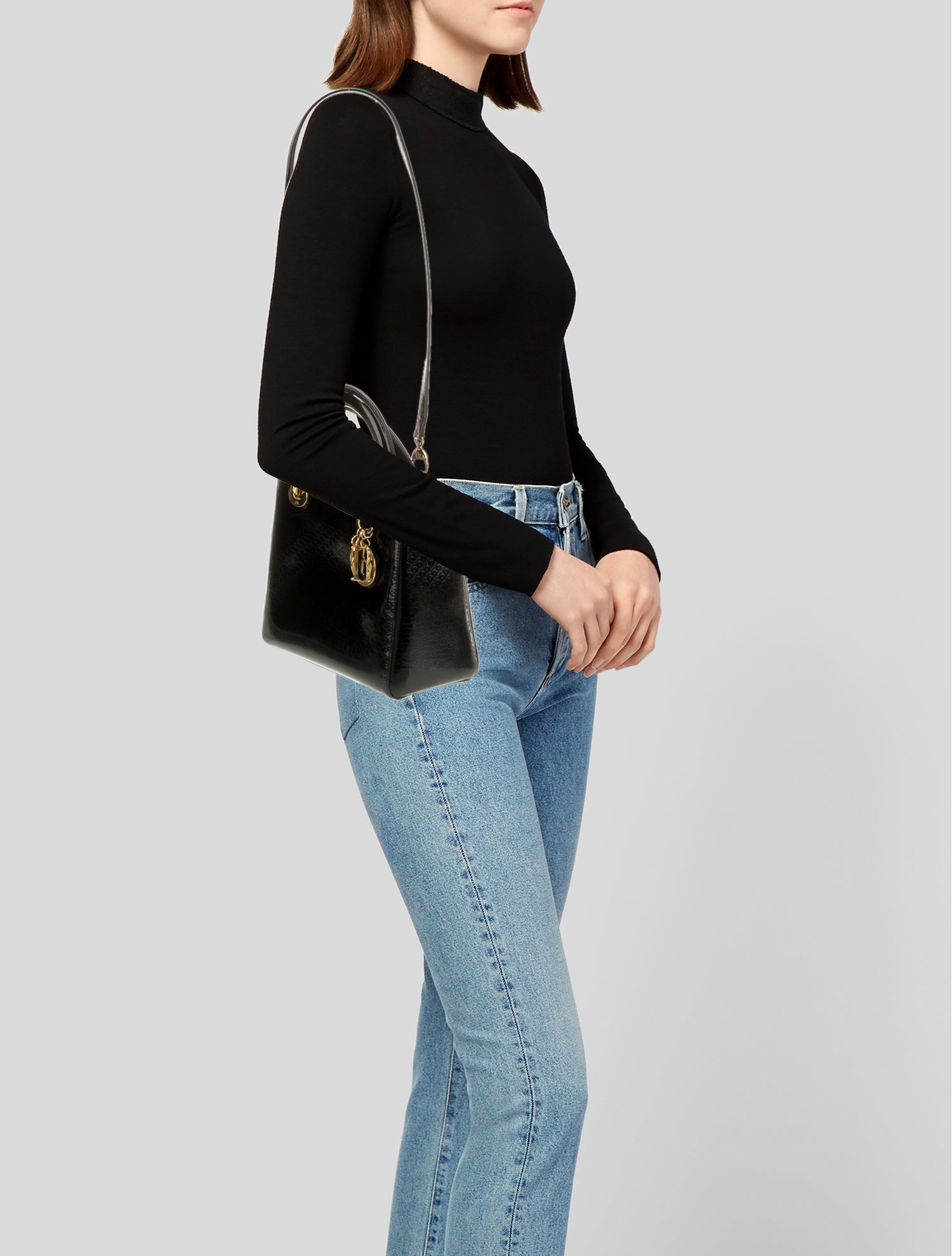 Christian Dior Diorissimo Lady Dior Medium Vintage