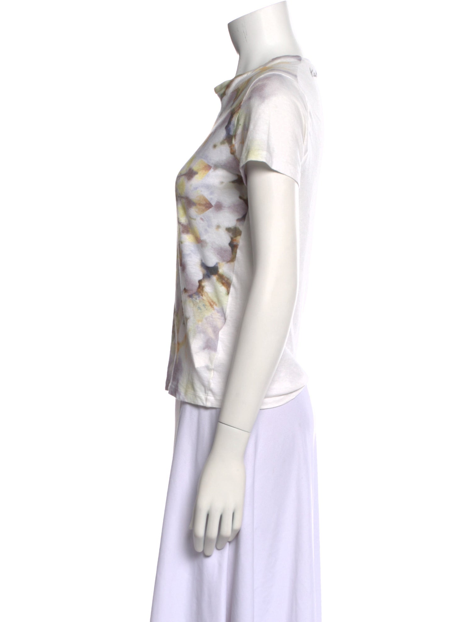 Christian Dior Printed Crew Neck T-Shirt