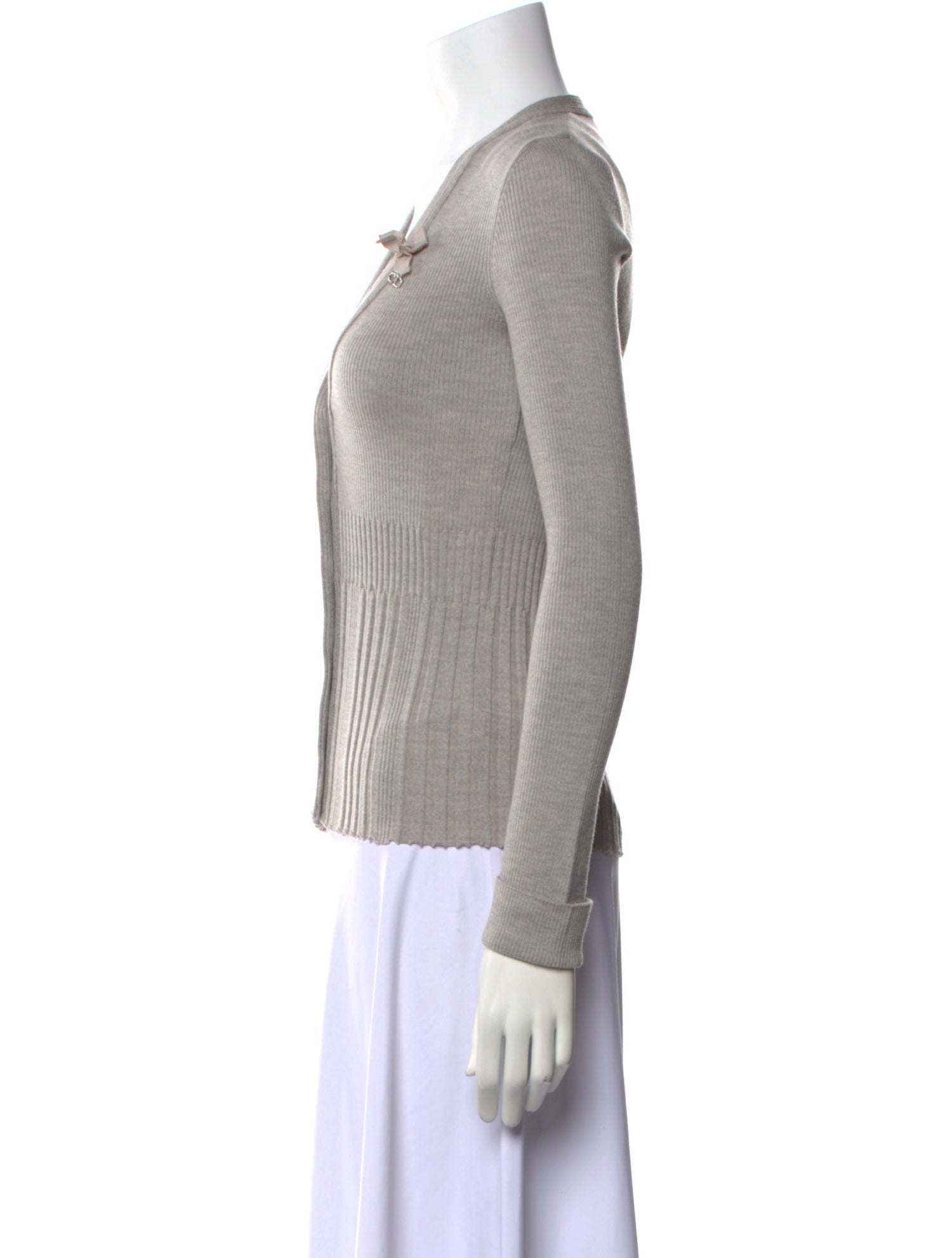 Christian Dior Wool V-Neck Sweater