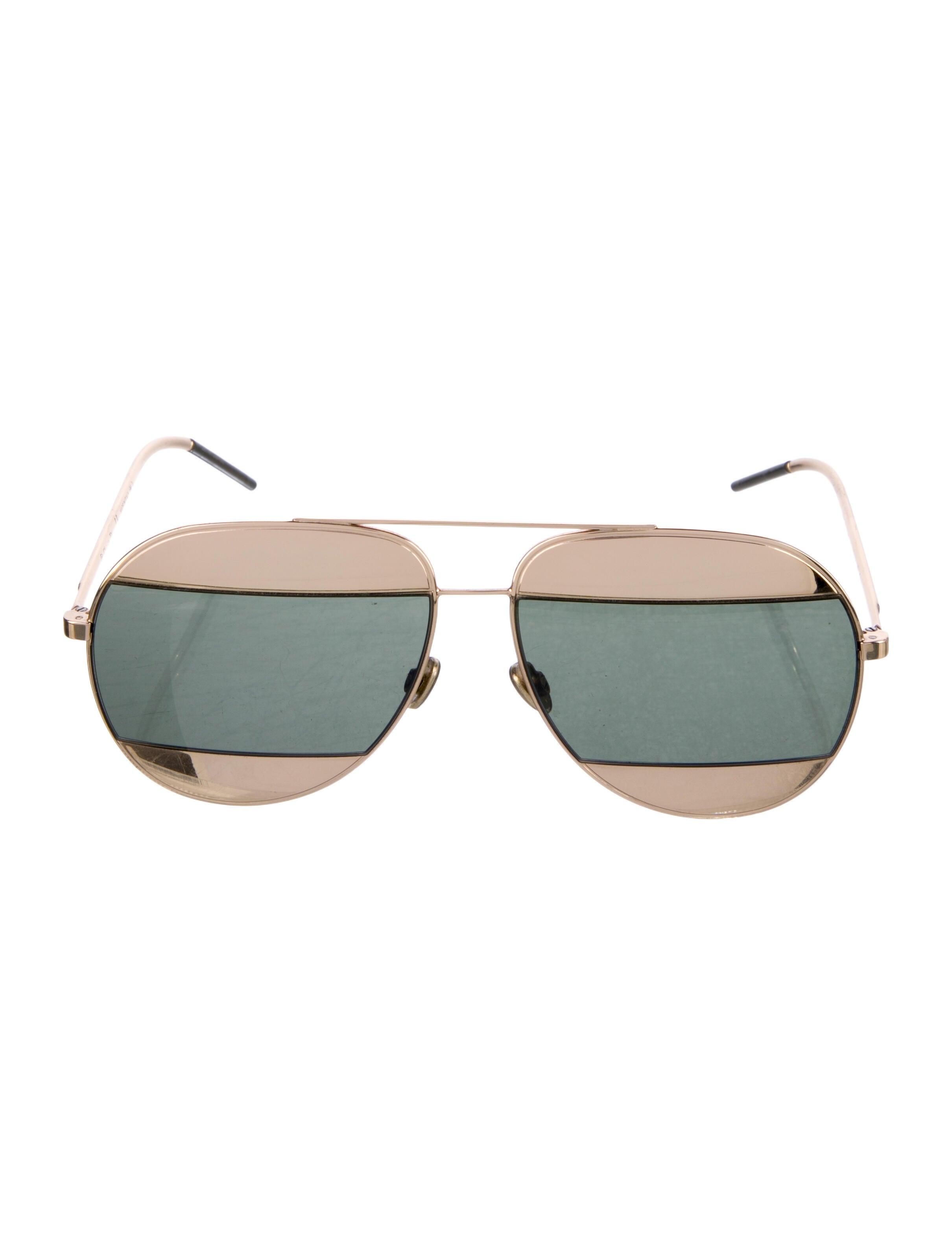 Christian Dior Aviator Tinted Sunglasses