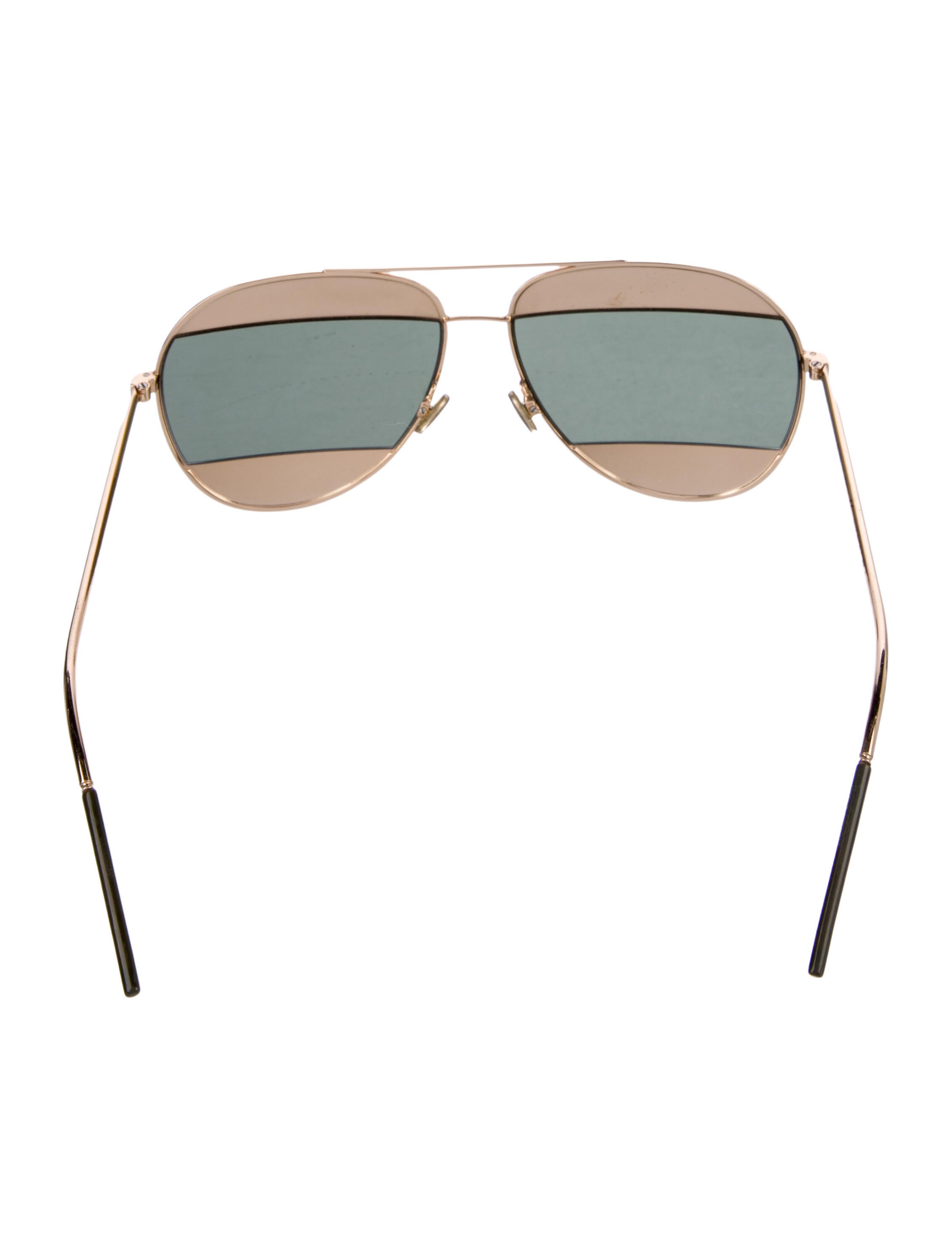 Christian Dior Aviator Tinted Sunglasses
