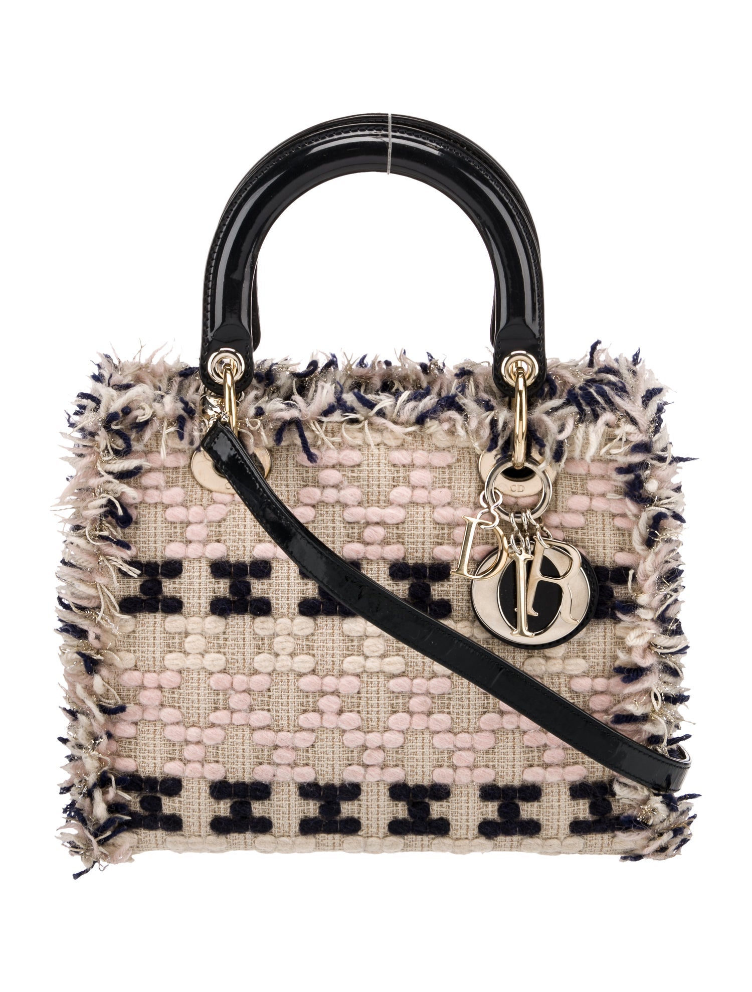 Christian Dior Vintage Surf Chick Handle Bag - Blue Handle
