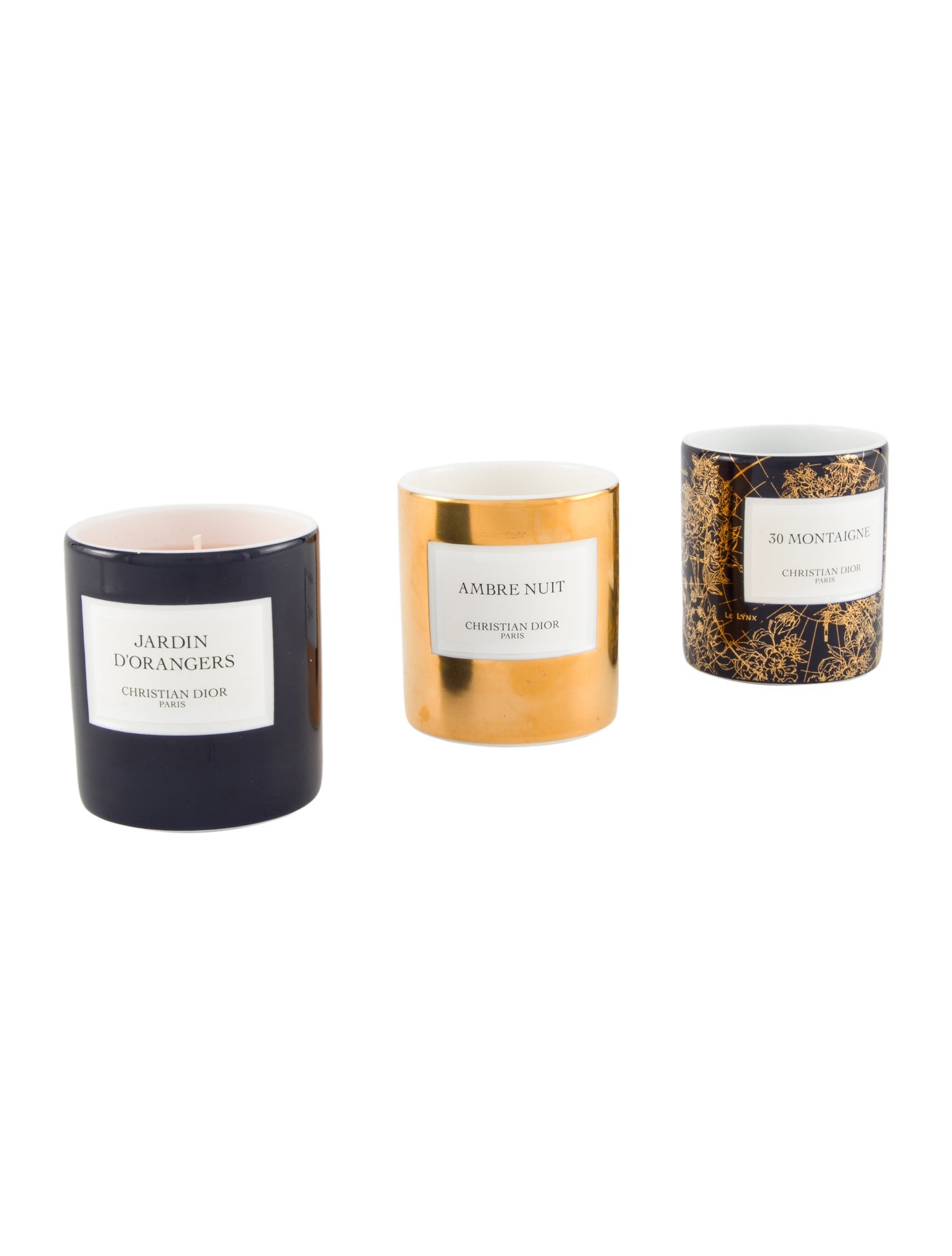 Christian Dior Limited Edition Scented Candle Discovery Set