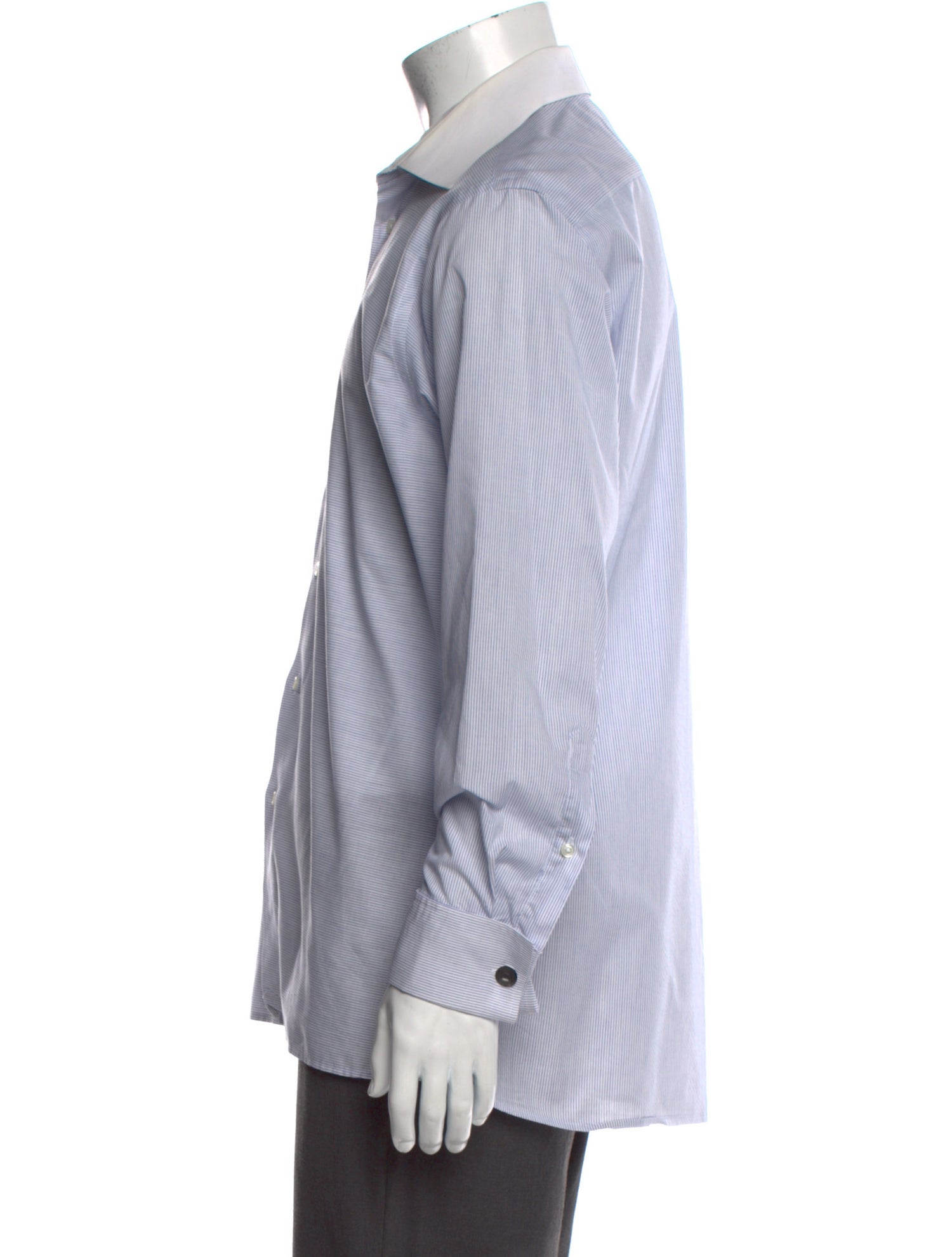 Christian Dior Vintage Striped Dress Shirt