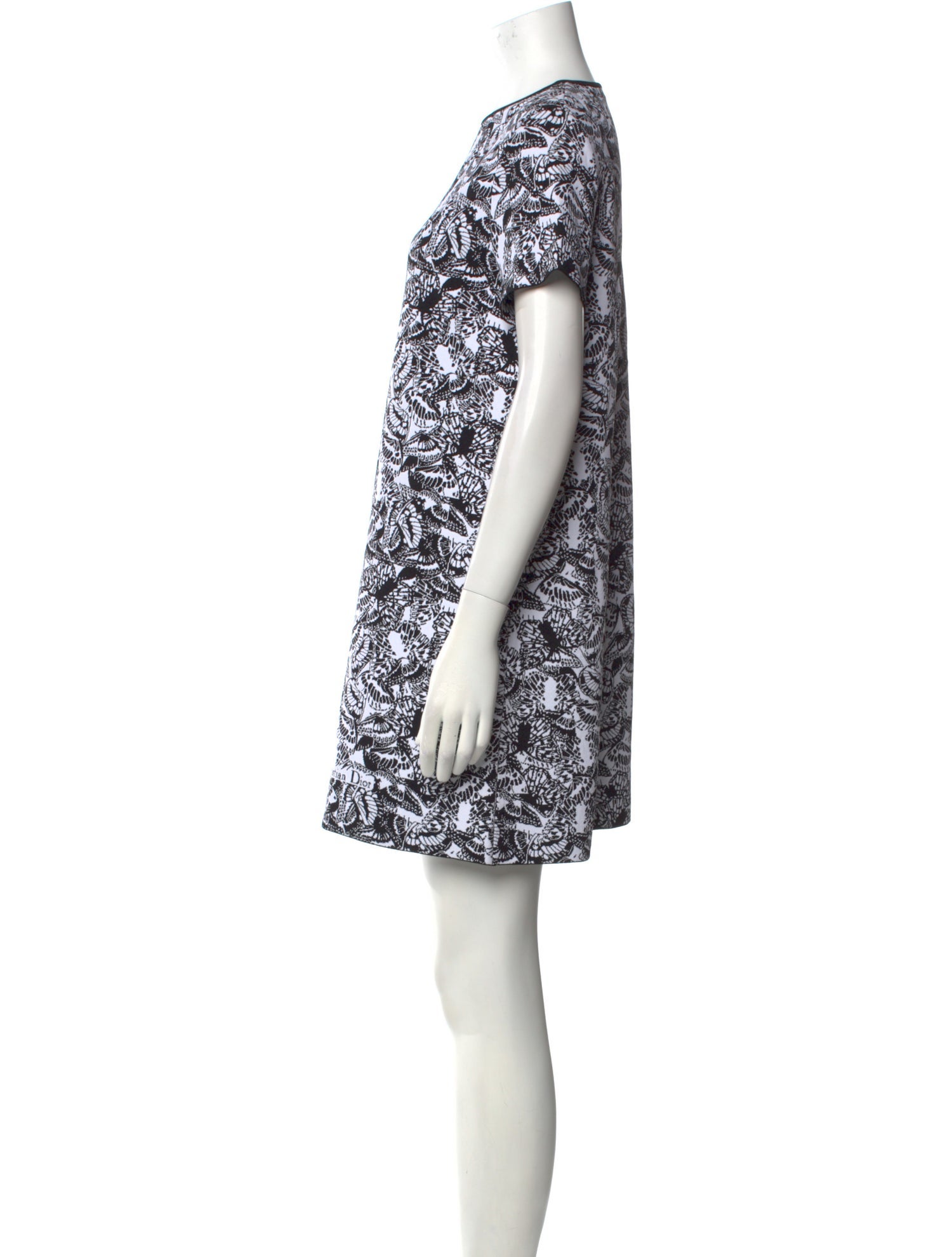 Christian Dior Printed Mini Dress w/ Tags