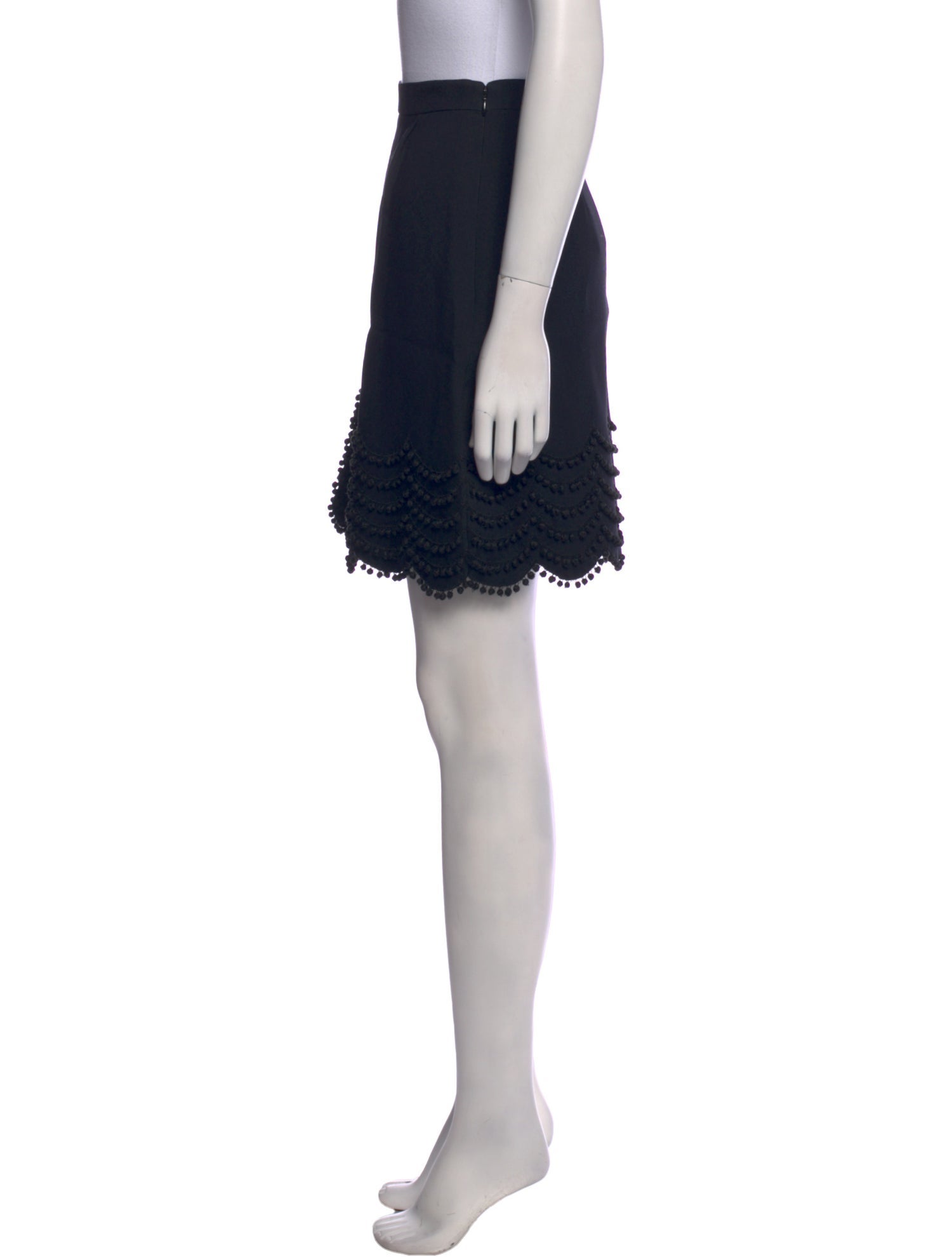 Christian Dior Wool Mini Skirt