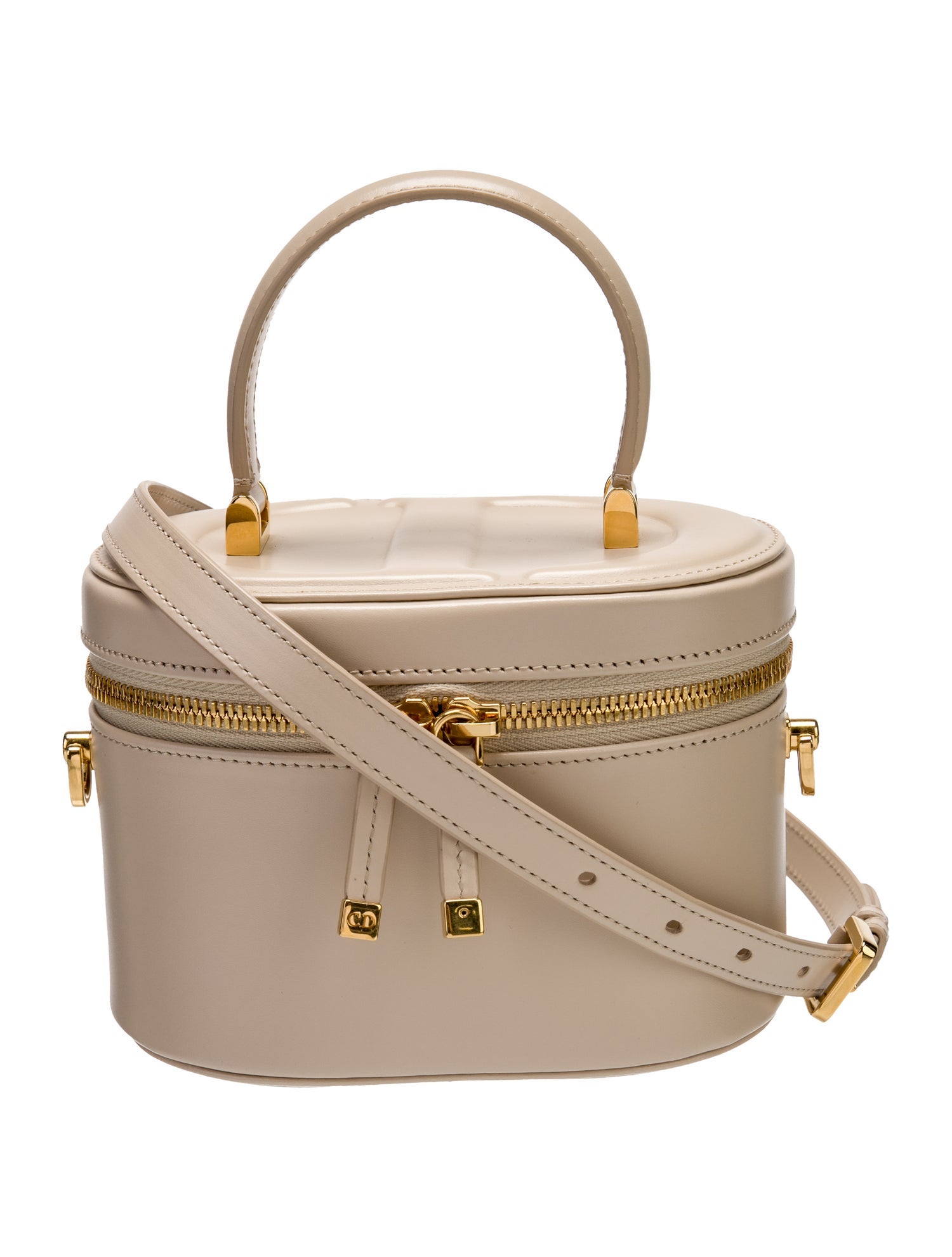 Christian Dior Leather Signature Vanity Case 2023