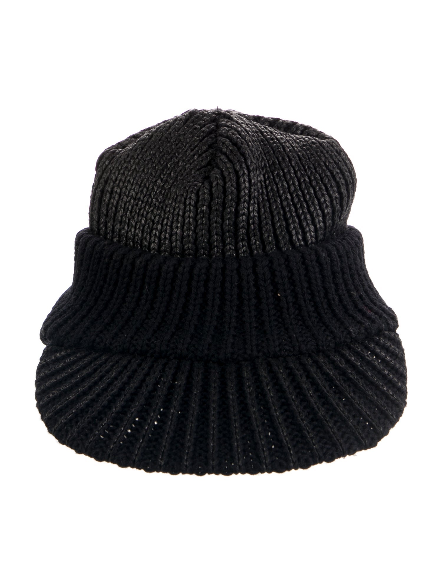 Christian Dior black knitted hat