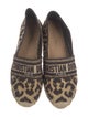 Christian Dior Canvas Animal Print Espadrilles