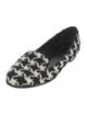 Christian Dior Wool Houndstooth Print Loafers