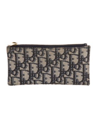 Christian Dior 2020 Oblique Jacquard Wallet