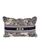 Christian Dior Dioriviera Toile de Jouy Rectangular Throw Pillow