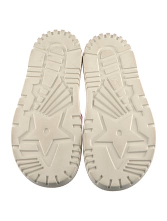 Christian Dior Canvas Printed Slides