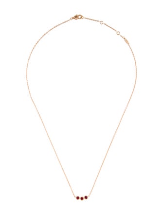 Christian Dior 18K Mimirose Pendant Necklace