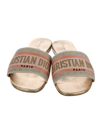 Christian Dior Printed Slides