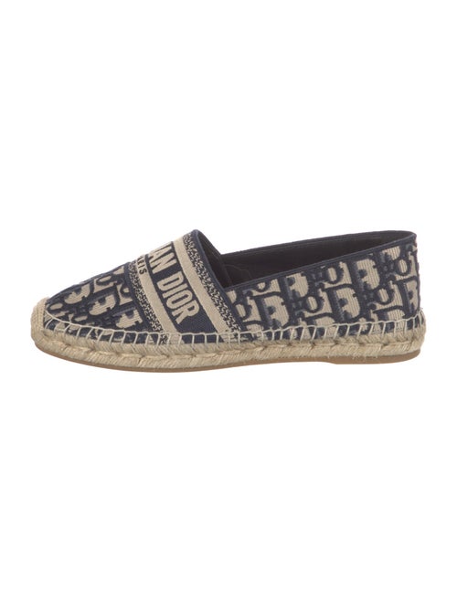 Christian Dior Oblique Jacquard Canvas Espadrilles