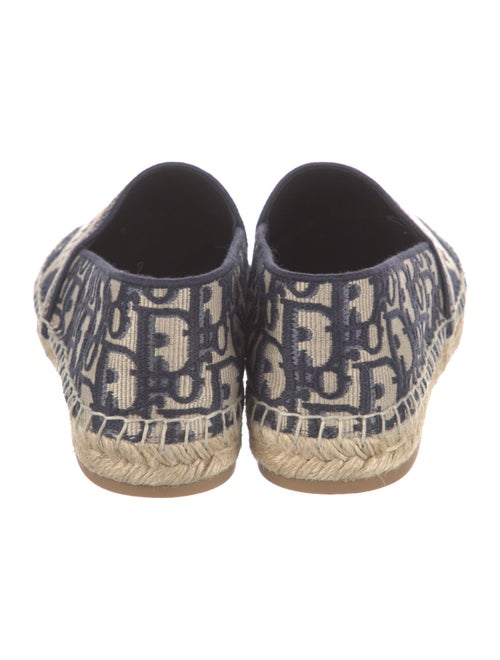 Christian Dior Oblique Jacquard Canvas Espadrilles