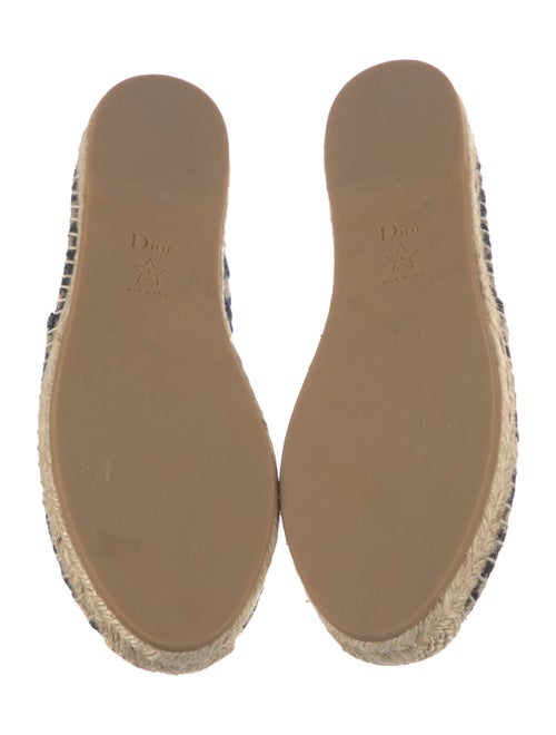 Christian Dior Oblique Jacquard Canvas Espadrilles