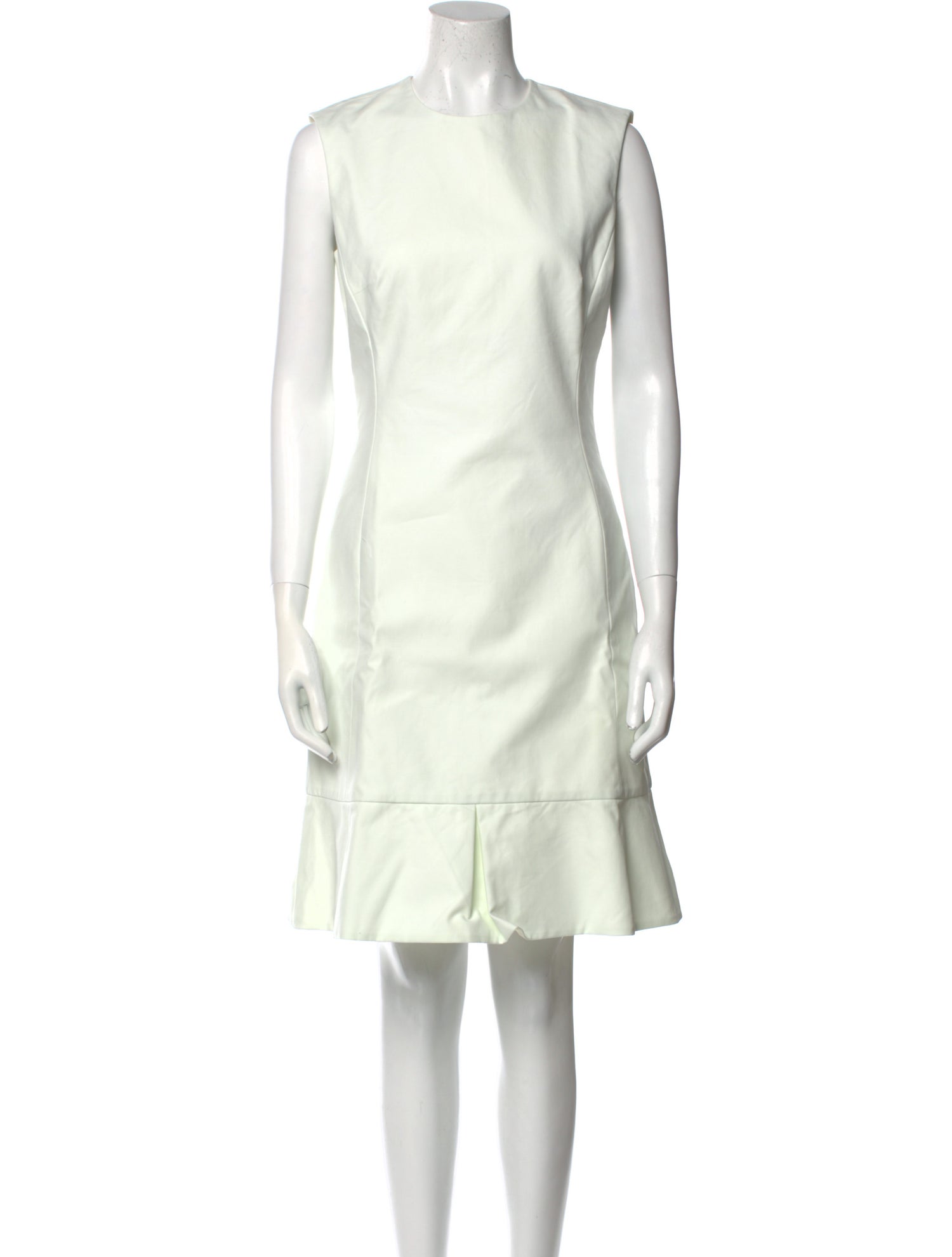 Christian Dior Crew Neck Knee-Length Dress